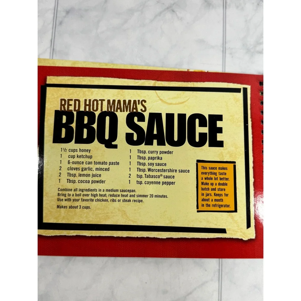 Marlboro Cook Like A Man Cookbook 2004 Vintage BBQ Grilling Recipes Spiral Bound